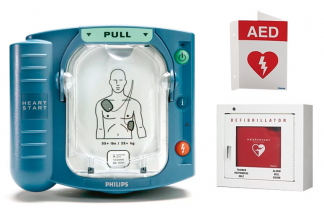 HeartStart HS1 AED with Cabinet
