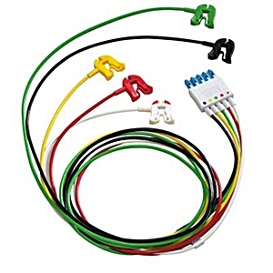 Shielded 5 Lead Set IEC Mini Clip Old Series