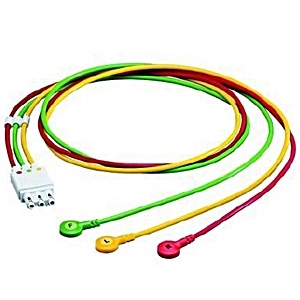 Shielded 3 Lead Set IEC Snap New Series