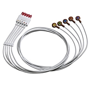 Shielded 5 Leadset IEC Grabber Chest ICU